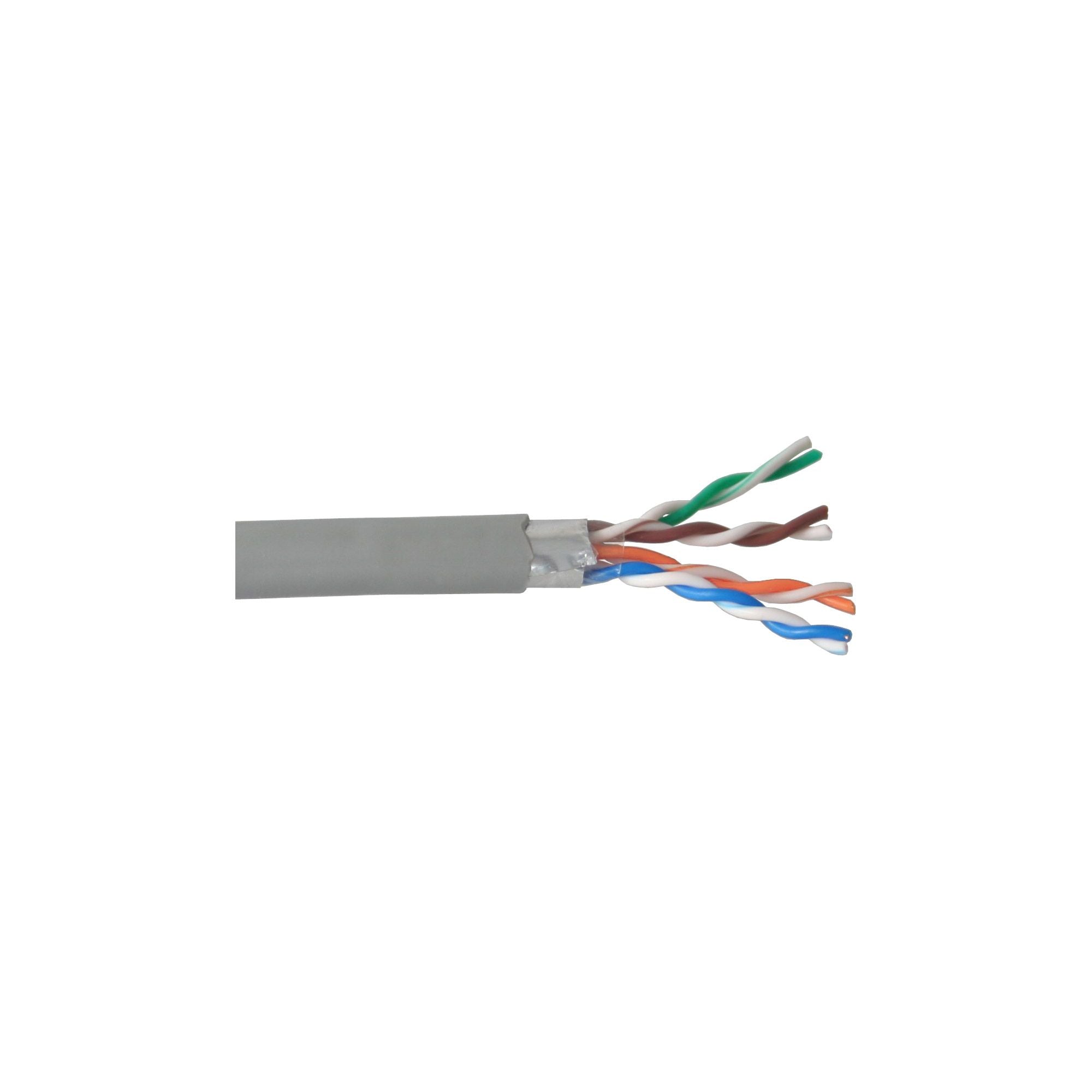 100m Verlegekabel F/UTP Cat.5e AWG24 CCA PVC
