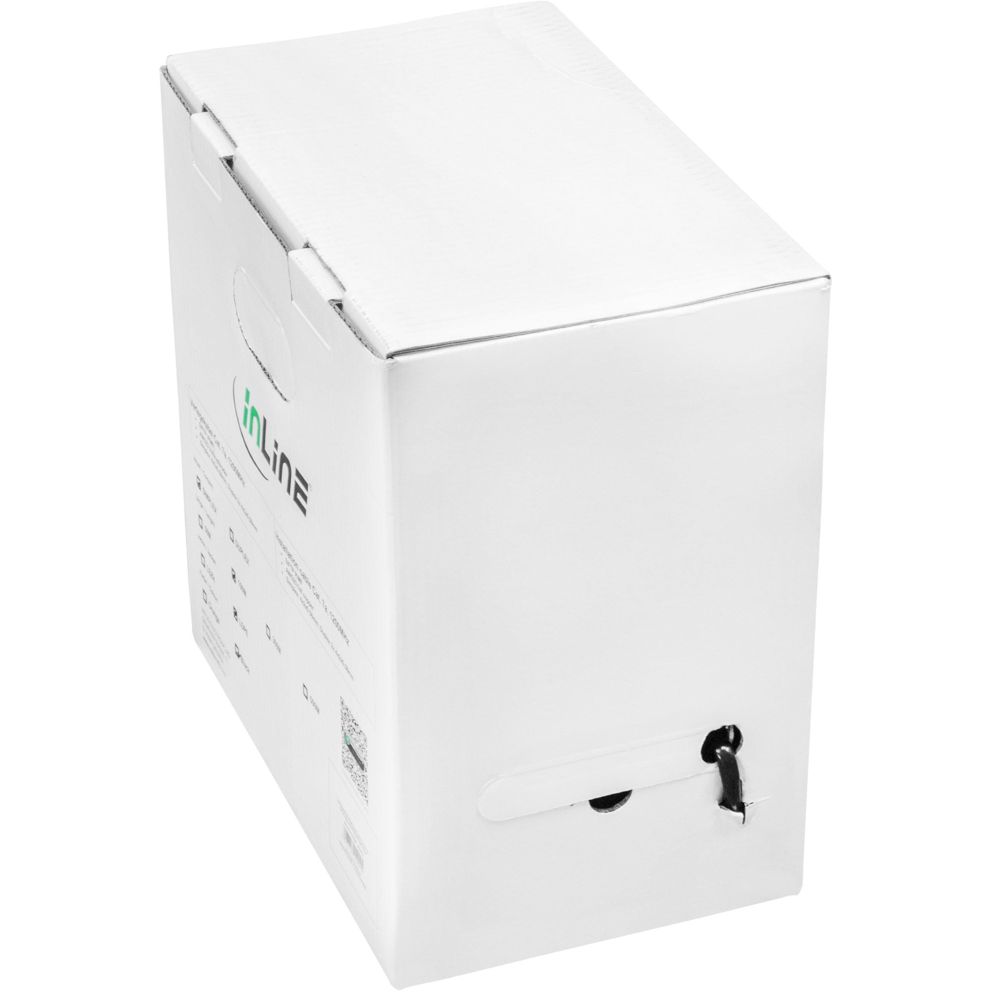 100m Außen-Verlegekabel Cat.7a S/FTP (PiMF) 4x2x0,58 AWG23 PE-Mantel schwarz