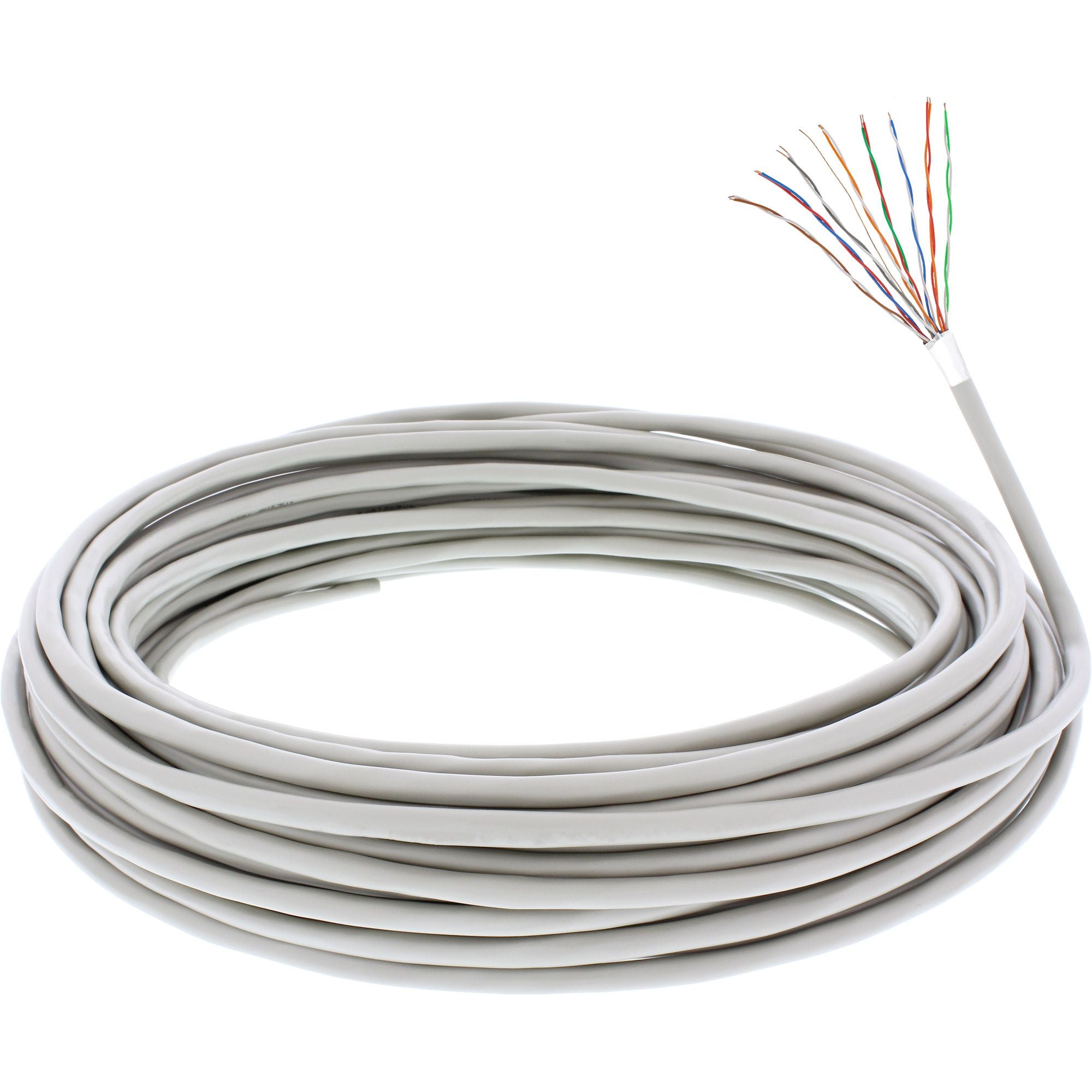 25m Ring Telefon-Kabel 16-adrig 8x2x0,6mm zum Verlegen