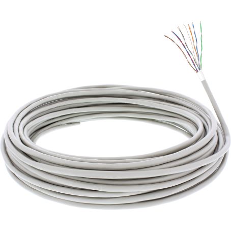 25m Ring Telefon-Kabel 12-adrig 6x2x0,6mm zum Verlegen