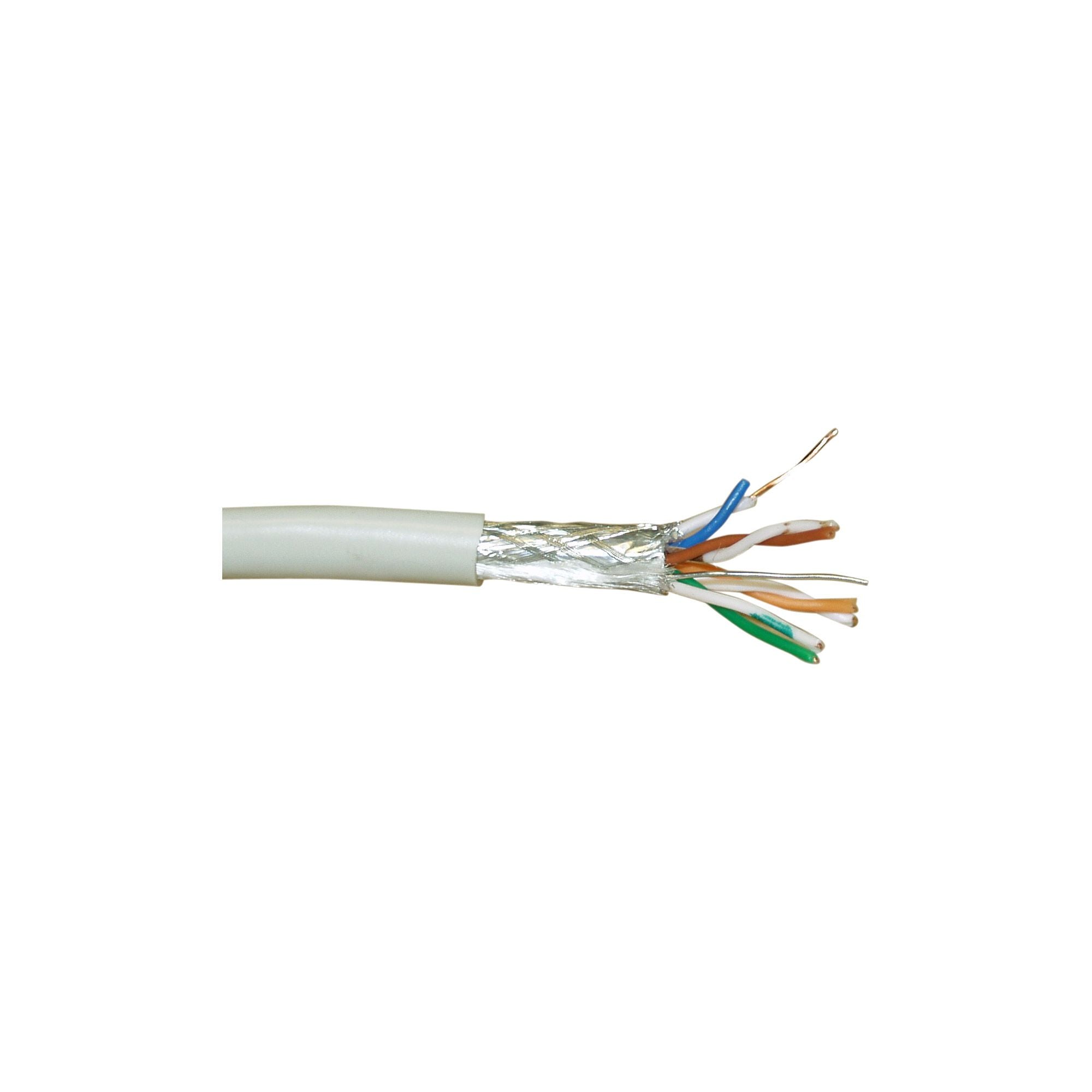 100m Verlegekabel SF/UTP Cat.5e AWG24 CU PVC