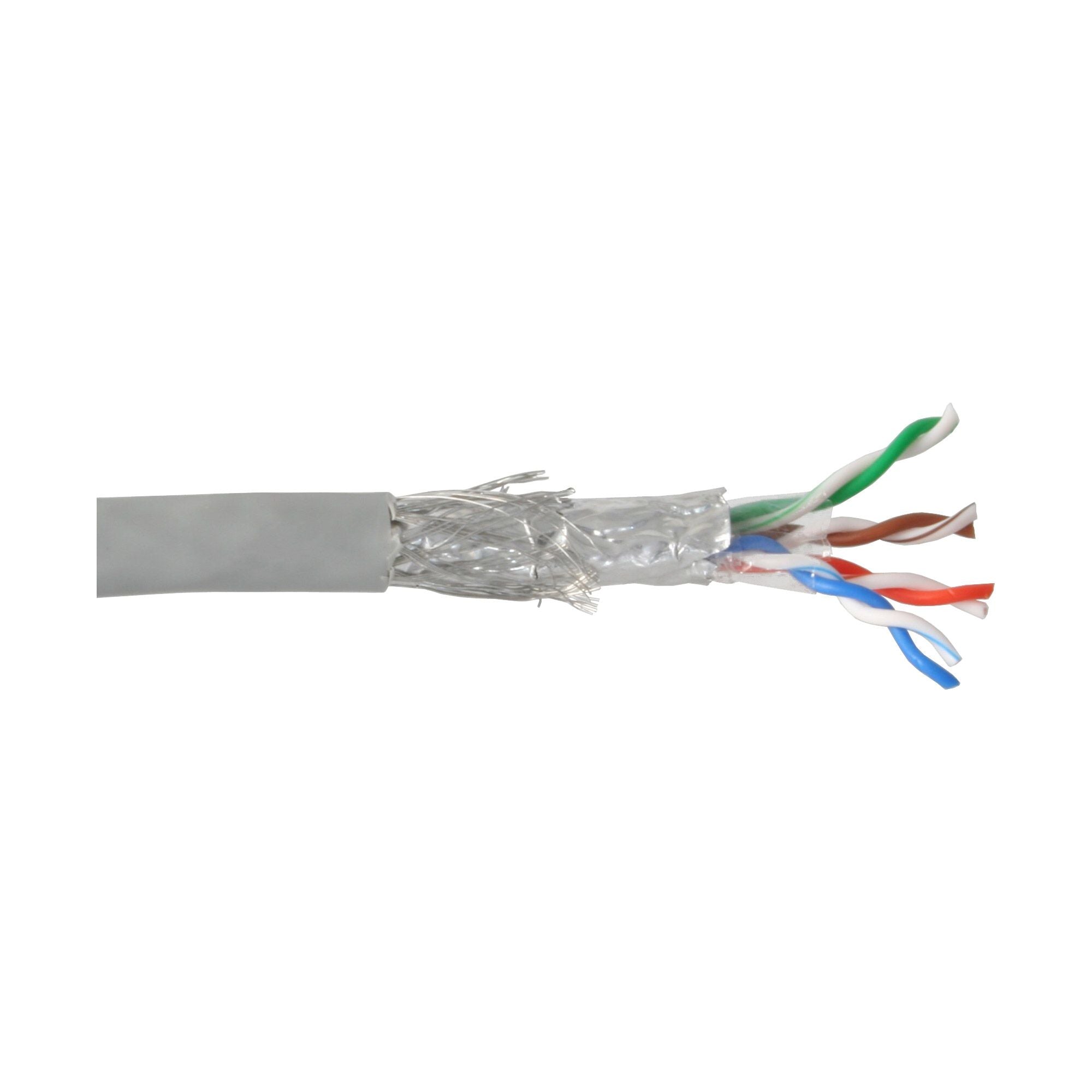 100m Verlegekabel SF/UTP Cat.5e AWG24 CCA PVC