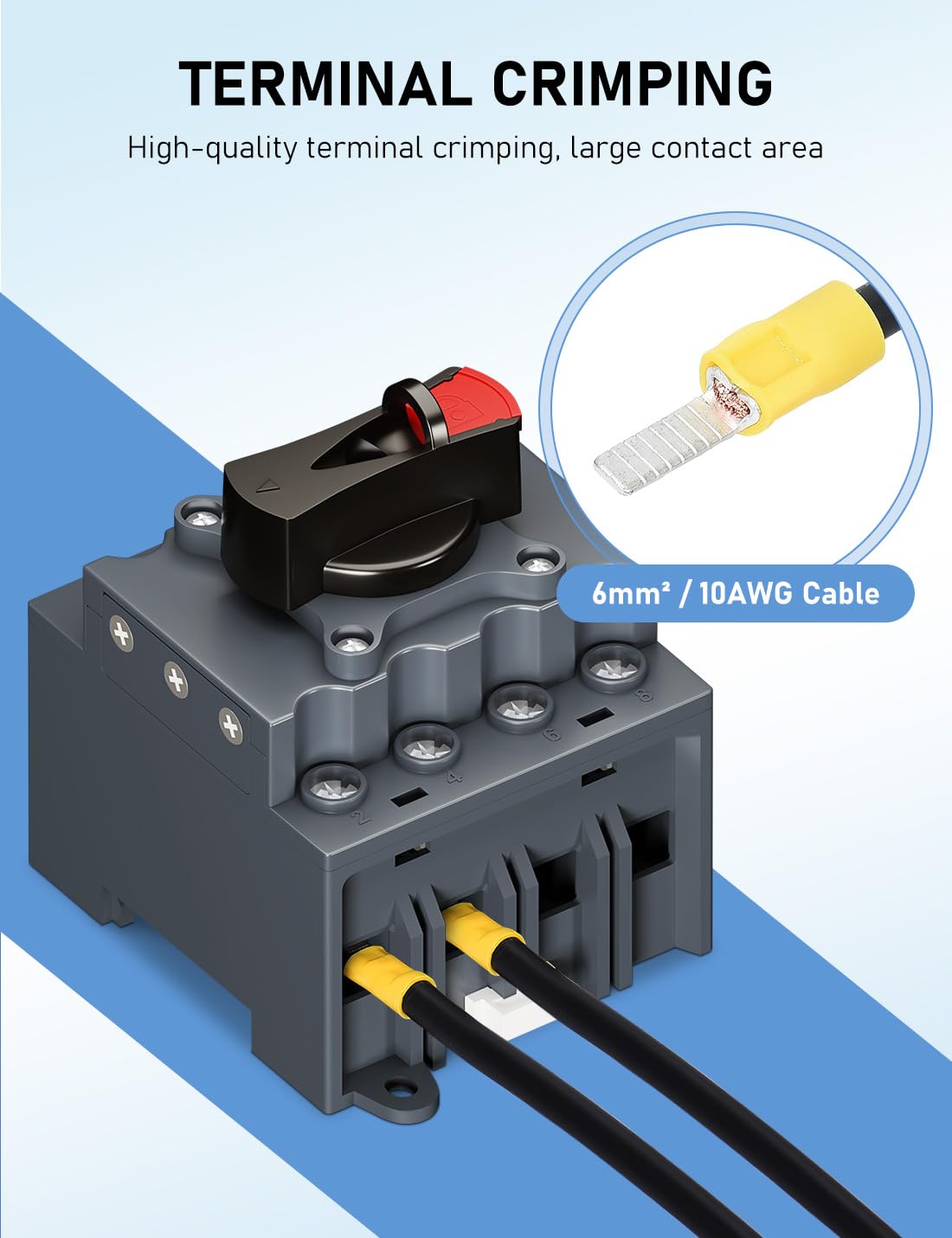 DC Trennschalter Leistungsschalter 32a 1200V PV Combiner Box For Solaranlage Solarmodul Anlage Solarmodule