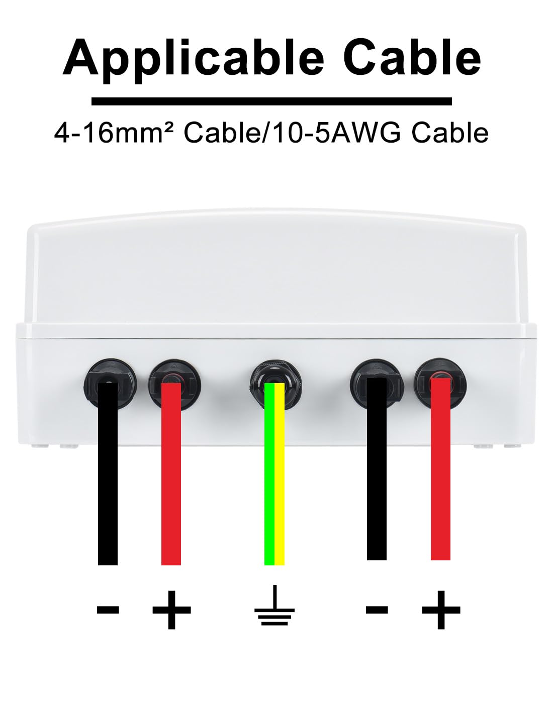 DC Überspannungsschutz PV Anlage 2 Strings Solar Anschlusskasten für 2 * 600W Solarmodule Balkonkraftwerk, 40A 1000V DC Trennschalter