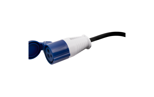 McPower CEE-Kupplung auf Schutzkontakt-Stecker 1,5m | 230V, 16A, 3-polig, IP44, H07RN-F 3x2,5mm² | Stromadapter für Camping, Wohnmobil, Außenbereich