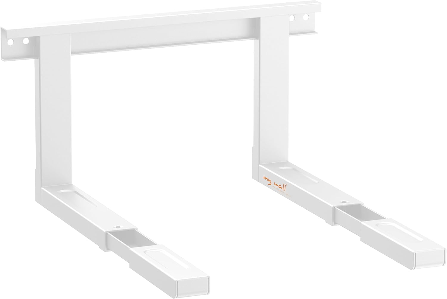 mywall HW2WL Universal Halterung für Mikrowellengeräte weiß