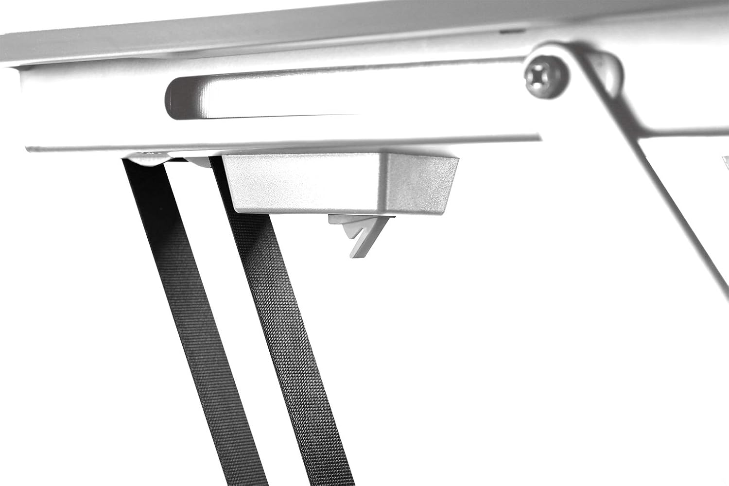 myWall my Wall HL40MWL klappbarer motorisierter Deckenhalter mit Fernbedienung für TV und Flachbildschirme 23-55 Zoll (58 cm - 140 cm) VESA, weiß