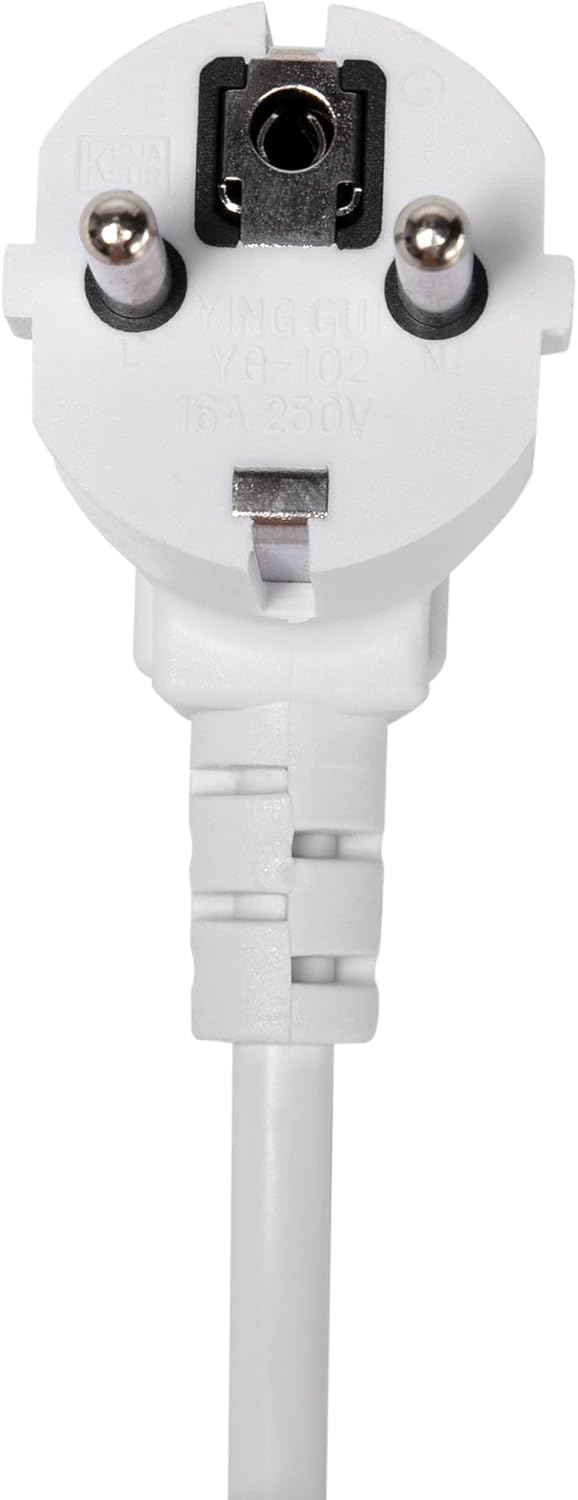 NW11L Smarte 6-Fach Schutzkontakt-Steckdosen-Leiste mit 4 USB-Buchsen, Timer, Smart Home, Google Assistant, Alexa, Smart Apps, Sprachsteuerung, 10 Anschlüsse, 1,7m Kabel, getrennt schaltbar