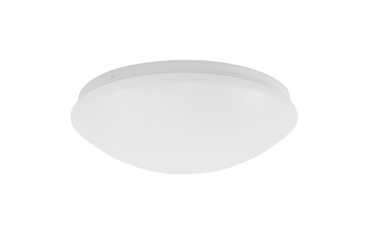 Deckenleuchte | Star | 2-flammig, Sockel für 2x E27-Leuchtmittel, HF Bewegungsmelder | Deckenlampe Ø33cm ideal für Eingang, Treppenhaus, Flur, Gartenhaus, Garage