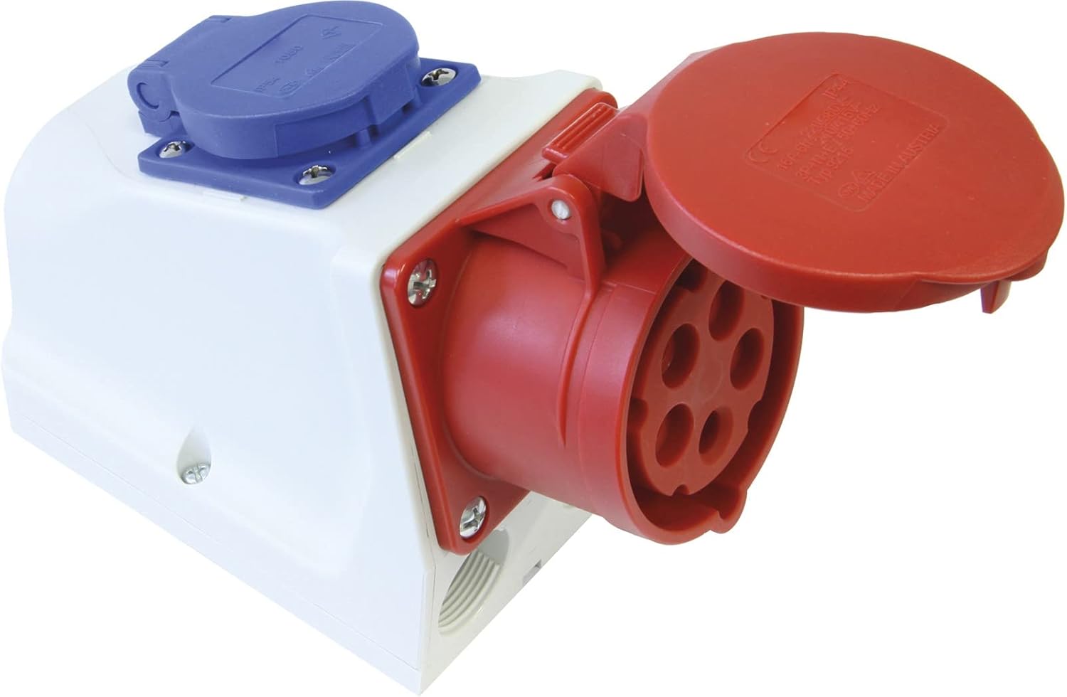 PCE 9215-6 CEE Wandsteckdose 16A 5polig 400V