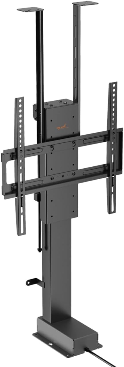 my wall TV Lift HP66-1L – Steuerung per Fernbedienung, App & Sprachbefehl (Alexa/Google), für 32"-48" (43-81 cm), Möbel- & Deckenmontage, bis 60 kg