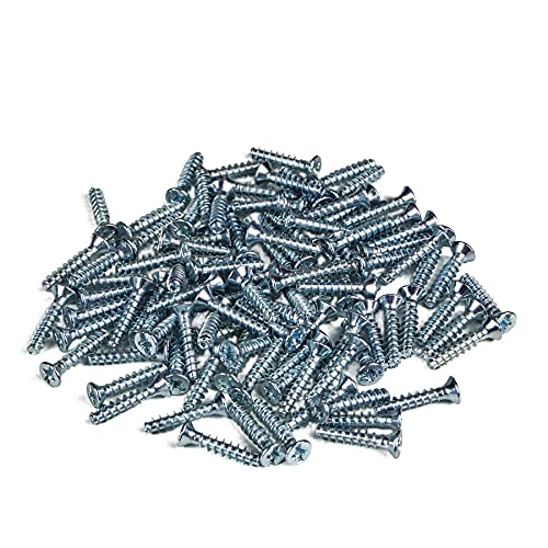 100 Stück Geräteschrauben Hohlwanddose Kreuzschlitz 25 mm Dosenschrauben Stahl