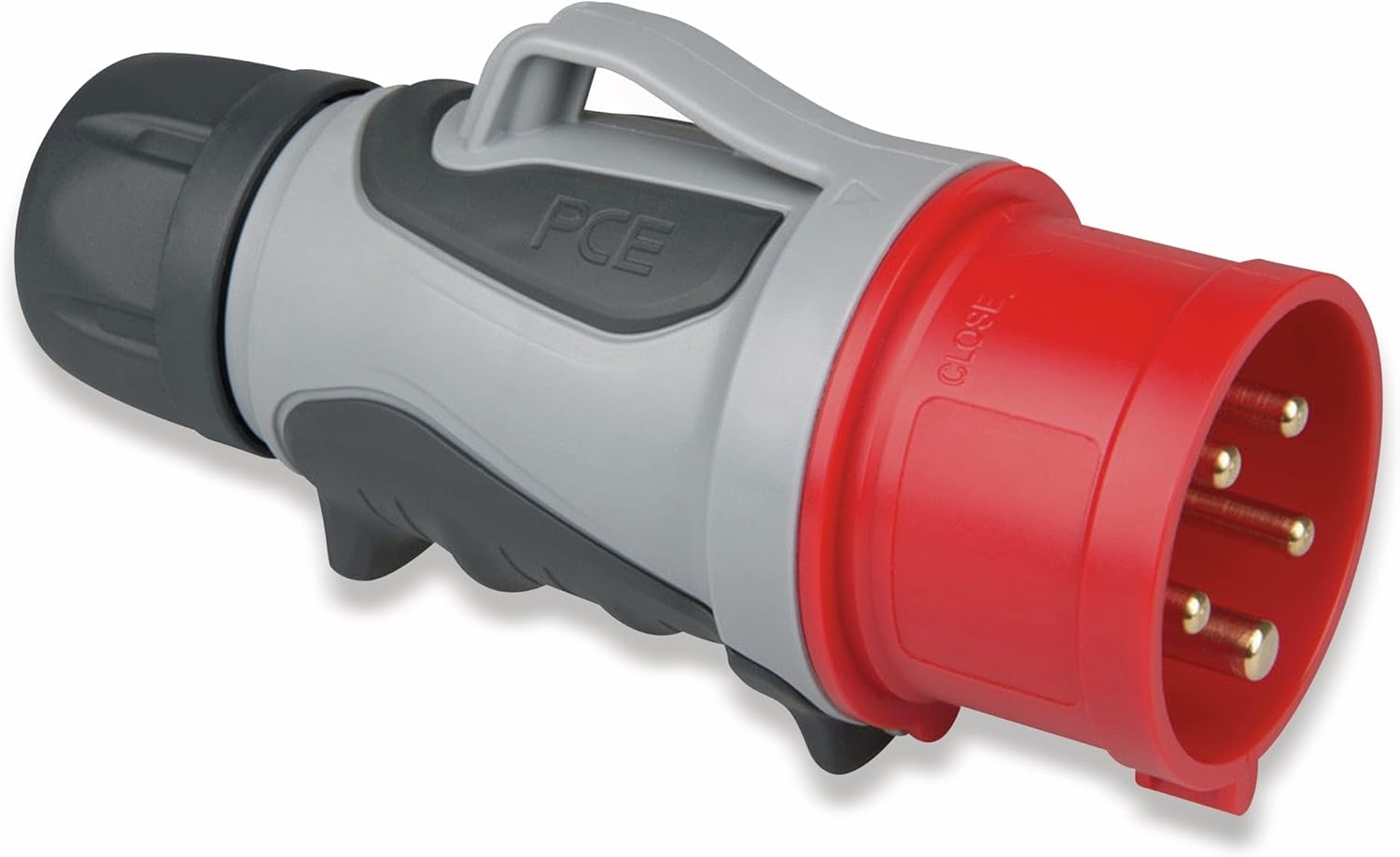 PC ELECTRIC CEE-Stecker PCE GRIP TT, 16 A, 5-polig
