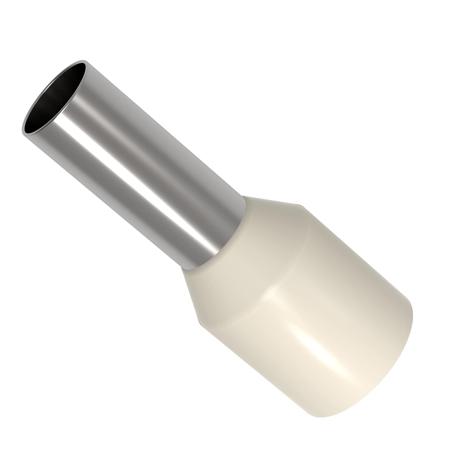 100 Stück Aderendhülsen 10mm² Kabelendhülsen Isolierte Aderhülsen für Drahtverbindung (10mm²x18mm)