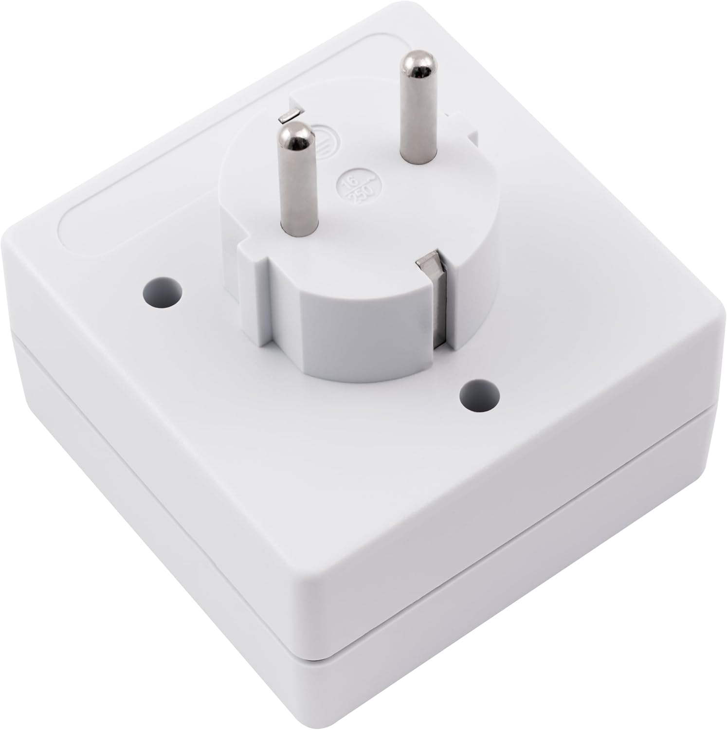 MC Power - Digitale Zeitschaltuhr Steckdose | AZ-53 | 10 Schaltprogramme, 12/24 Std. Zyklus, programmierbar mit Backup-Batterie, energiesparender Timer für Haushalt, Büro