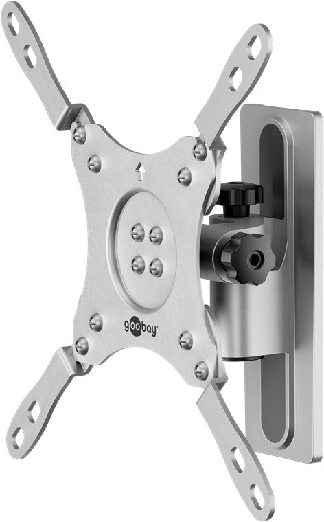 goobay TV Wandhalterung für Wohnwagen / schwenkbar & neigbar / max. 15kg / 13-43 Zoll / bis VESA 200x200mm kompatibel / für Wohnmobile, Wandhalterung Fernseher Samsung, Sony, Philips