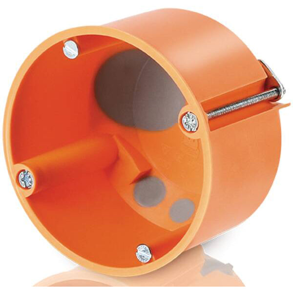 25 Stk. F-Tronic 7360028 Hohlwand-Geraetedose winddicht (Ø x T) 68mm x 47mm