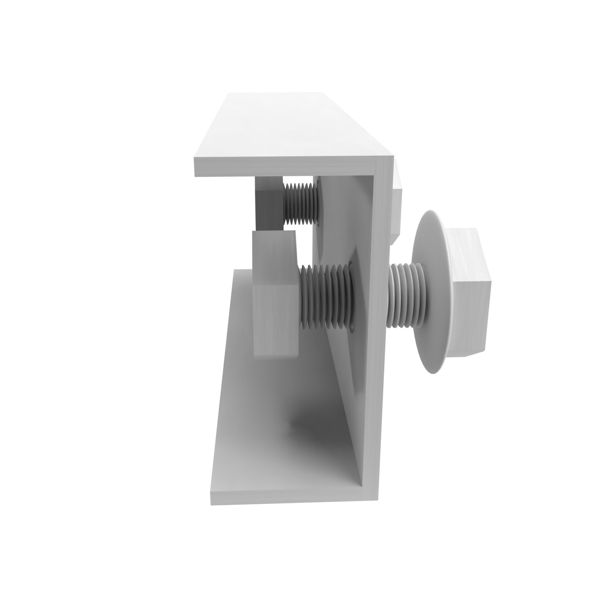Längsverbinder PV-Schiene 40x40 Montageset Sechskantkopf 17