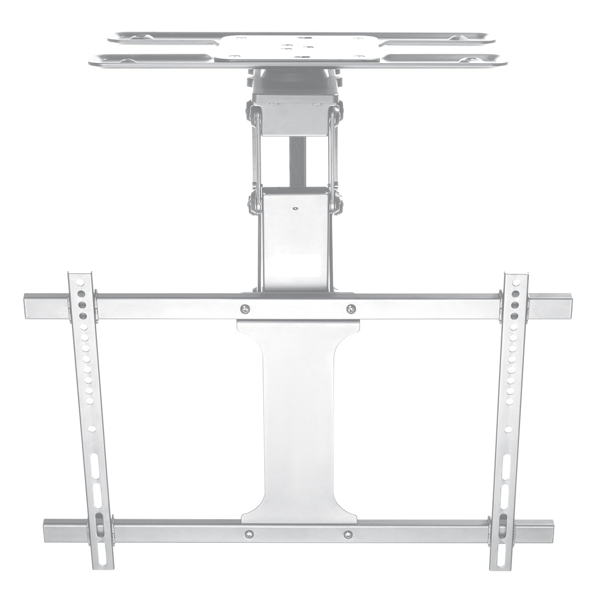 my wall Motorisierter TV Deckenhalter - HL49MWL Smart Home, Alexa und Google Home Kompatibel, Sprachsteuerung, TV Deckenhalterung elektrisch, Klappbar, Schwenkbar, Fernbedienung oder App Steuerung