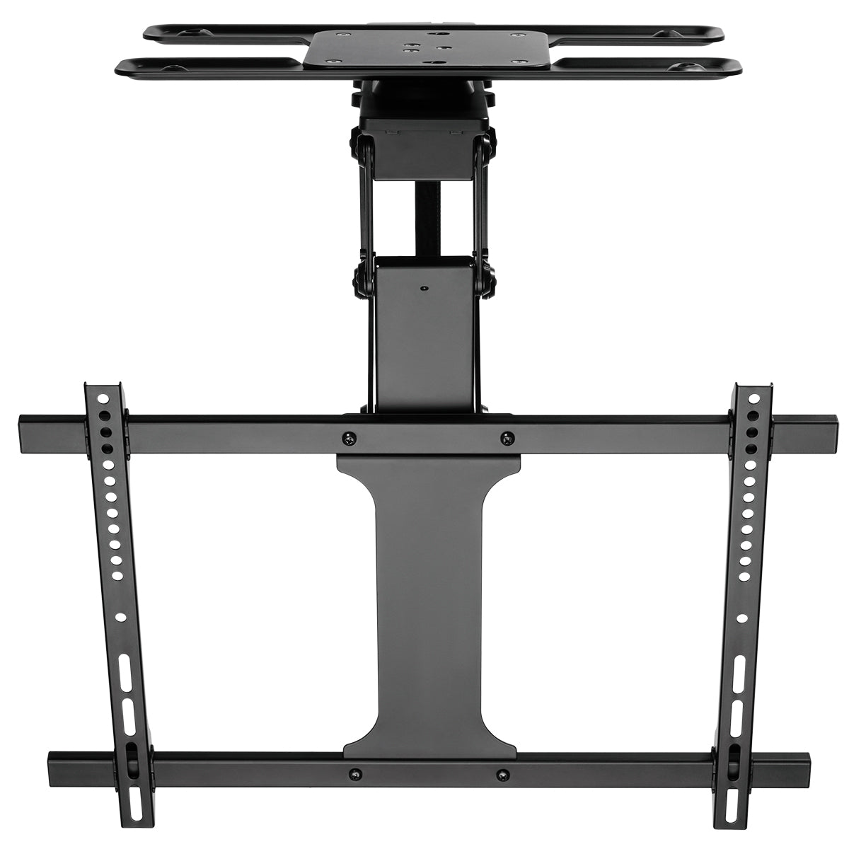 my wall Motorisierter TV Deckenhalter - HL49ML Smart Home, Alexa und Google Home Kompatibel, Sprachsteuerung, TV Deckenhalterung elektrisch, Klappbar, Schwenkbar, Fernbedienung oder App Steuerung