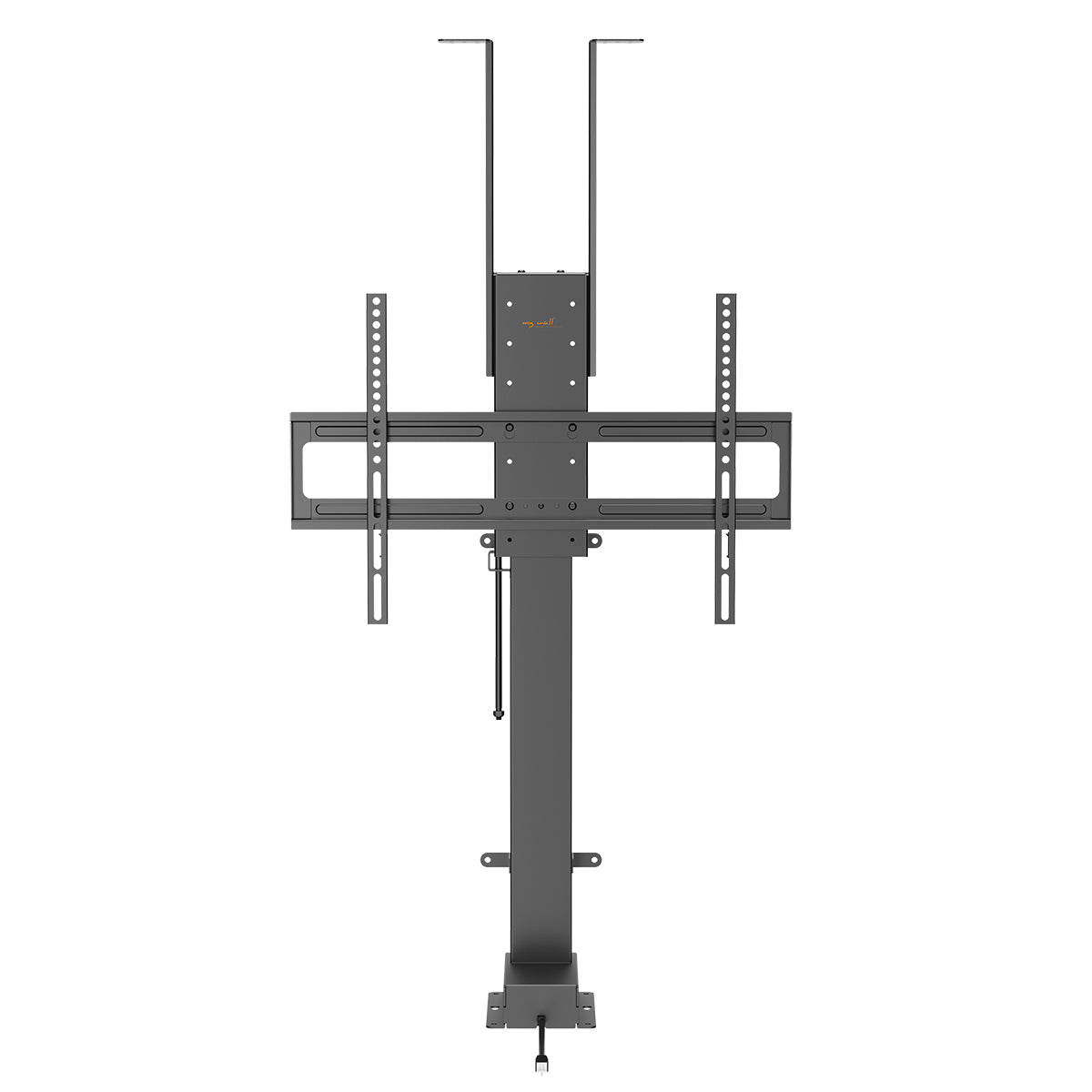 my wall TV Lift HP66-2L – Möbel- & Deckenmontage, Steuerung per Fernbedienung, App & Sprachbefehl (Alexa/Google), für 37"-65" (94-165 cm), bis 60 kg