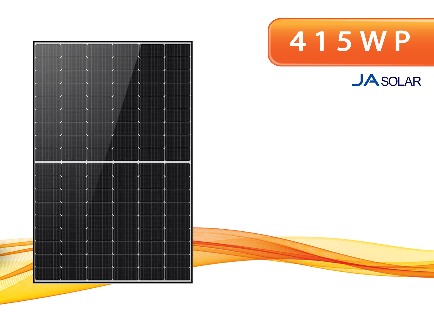 JA Solar JAM54S30-415/MR 415W Black Frame PV Solarmodule für Balkonkraftwerk