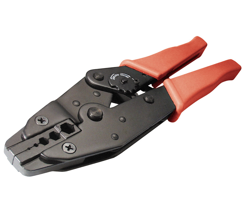 Handcrimpzange für F-, BNC-Stecker usw. für RG 6, RG 58, RG 59, RG 62 Kabel