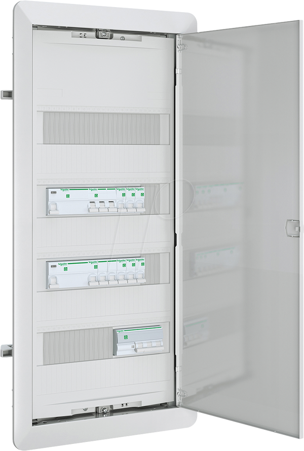 AMIGO Kleinverteiler UP/HW 4-reihig verdrahtet und bestückt