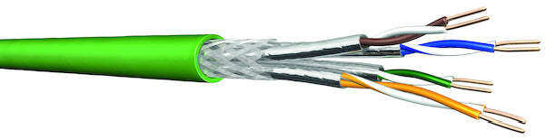 100m PROTEC.net Datenkabel Cca P7900-1 SX 4P23 Cat7 1000MHZ