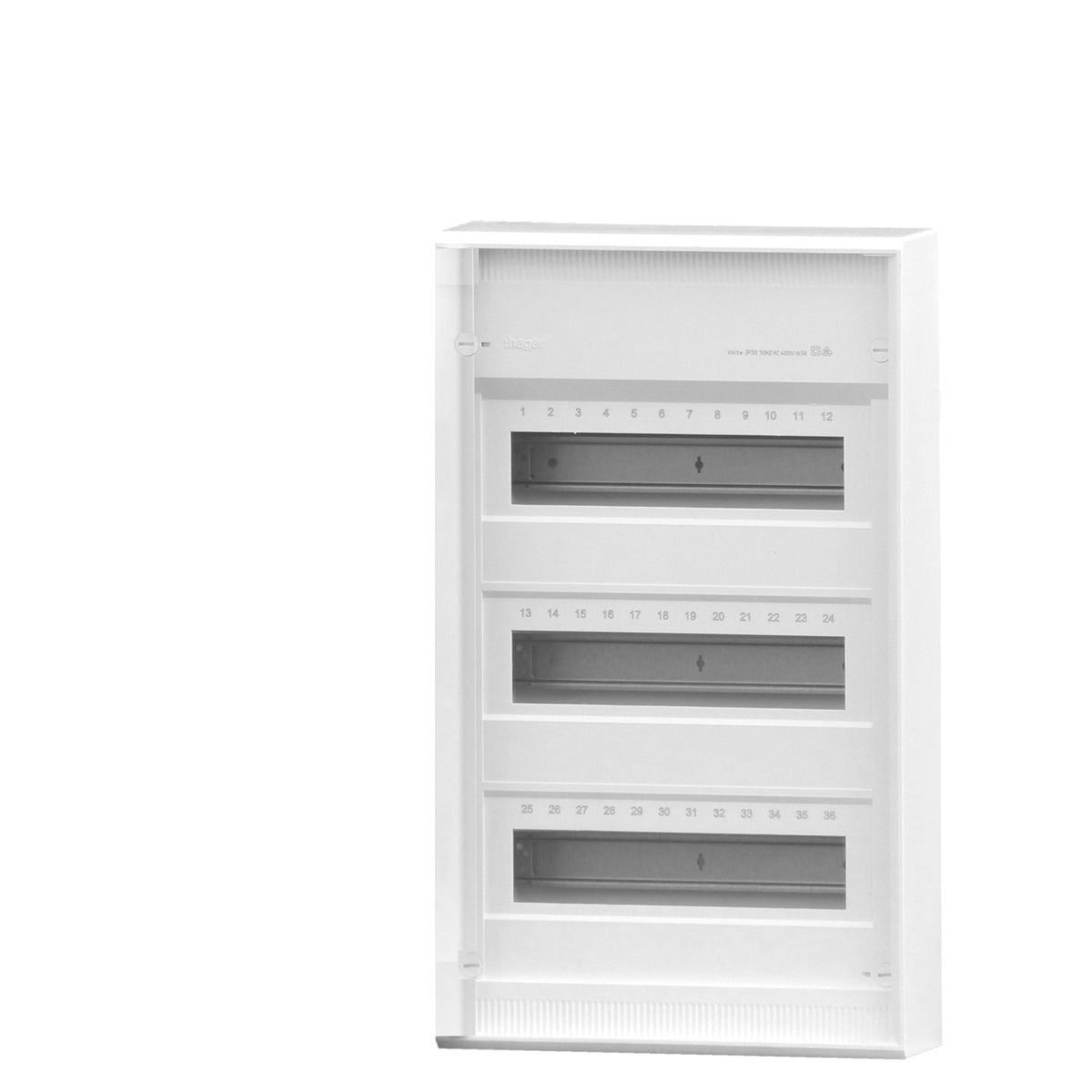 Hager Aufputzverteiler Volta 3x12PLE VA36CN