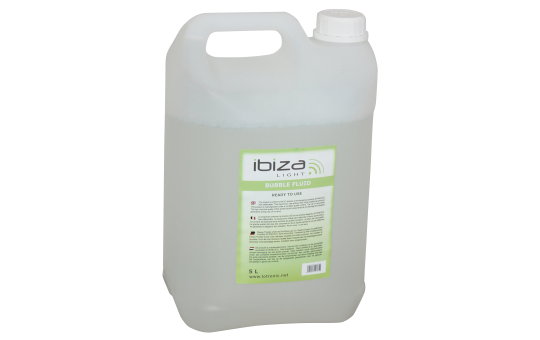Seifenblasenfluid IBIZA ''BLUBBLE5L'', 5-Liter-Kanister, ungiftig, ohne Rückstände