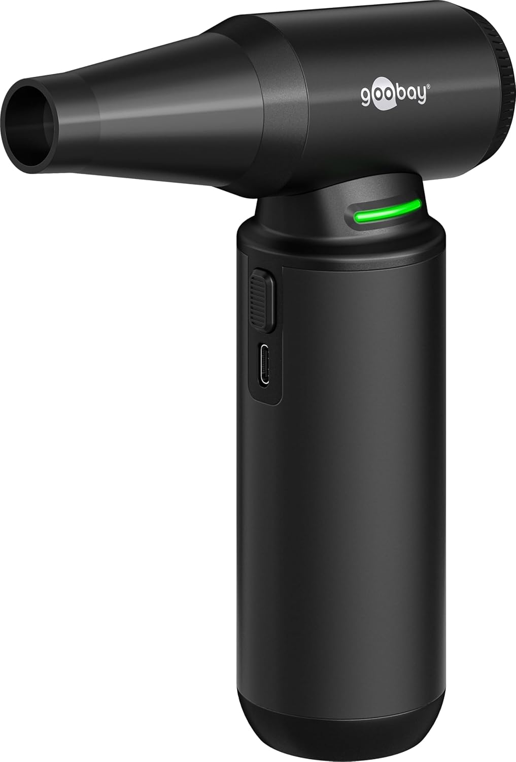 Staubgebläse Superior mit 3 Stufen, 6.000 mAh Akku, 130.000 rpm, bis 110 min Betriebsdauer, inkl. 8 Aufsätze zum Entfernen von Staub auf Tastaturen, im PC, im Sofa, Autointerieur