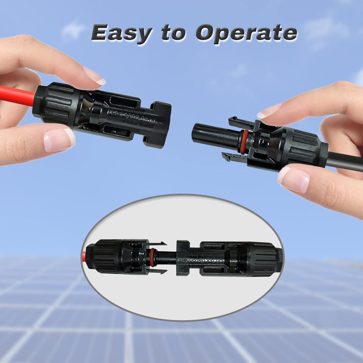 0,6m Solarladekabel Solarkabel Solarstecker auf XT60 Stecker Solarpanel Adapter Kabel, für EF DELTA 2 und River Pro MAX Powerstation 757 Powerhouse Solar Generator