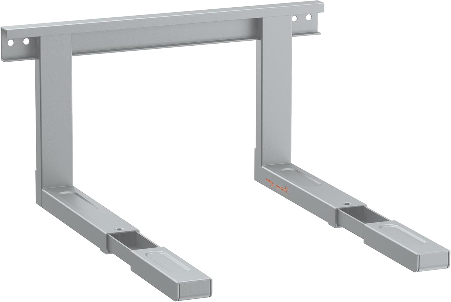 mywall HW2SL Universal Halterung für Mikrowellengeräte silber