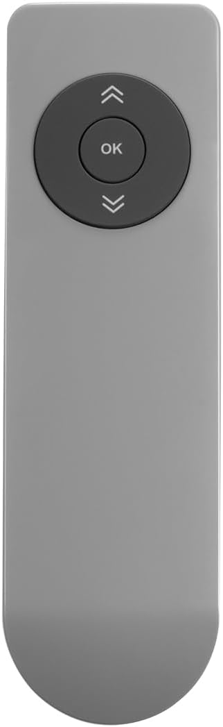 my wall Motorisierter TV-Lift HP64L zum Einbau in die Decke, TV Deckenhalterung, Verstellbarer Höhenbereich, 32-55 Zoll, belastbar bis 45kg, mit Fernbedienung, TV Lift Elektrisch, Deckenhalterung