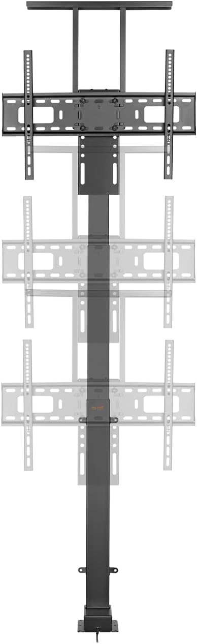 My Wall HP63-2L Motorisierte TV-Lift-Halterung mit Fernbedienung, Höhenverstellbar, für TV 37-80 Zoll (94,0-203 cm)