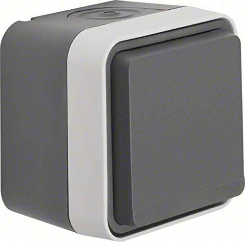 BERKER AP-Steckdose SCHUKO 47403515 lichtgrau