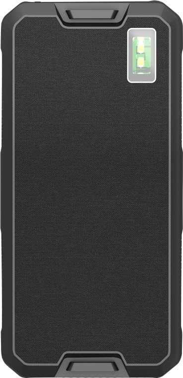 20000 mAh Outdoor Powerbank mit Solarpanel & Schnellladefunktion / Externer Akku mit Schnelllademodus / Power Bank für Smartphone & Tablet / Powerpack mit 2 USB-A QC 3.0 Ports, Schwarz