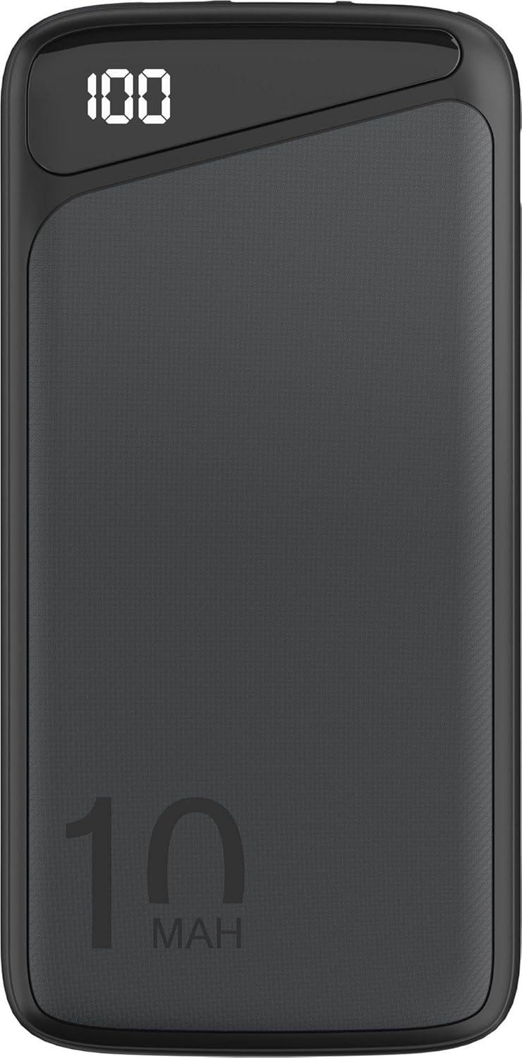 Powerbank Slimline 10.000 mAh / Externer Akku / Power Bank für Smartphone & Tablet