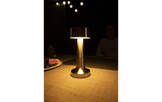 LED-Tischleuchte ROLF KERN „Lounge-1“ gold, Akku, dimmbar