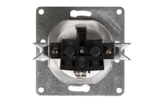 Schutzkontakt-Steckdose McPower ''Flair'' 250V~/16A, Einsteckschutz, 36er-Pack