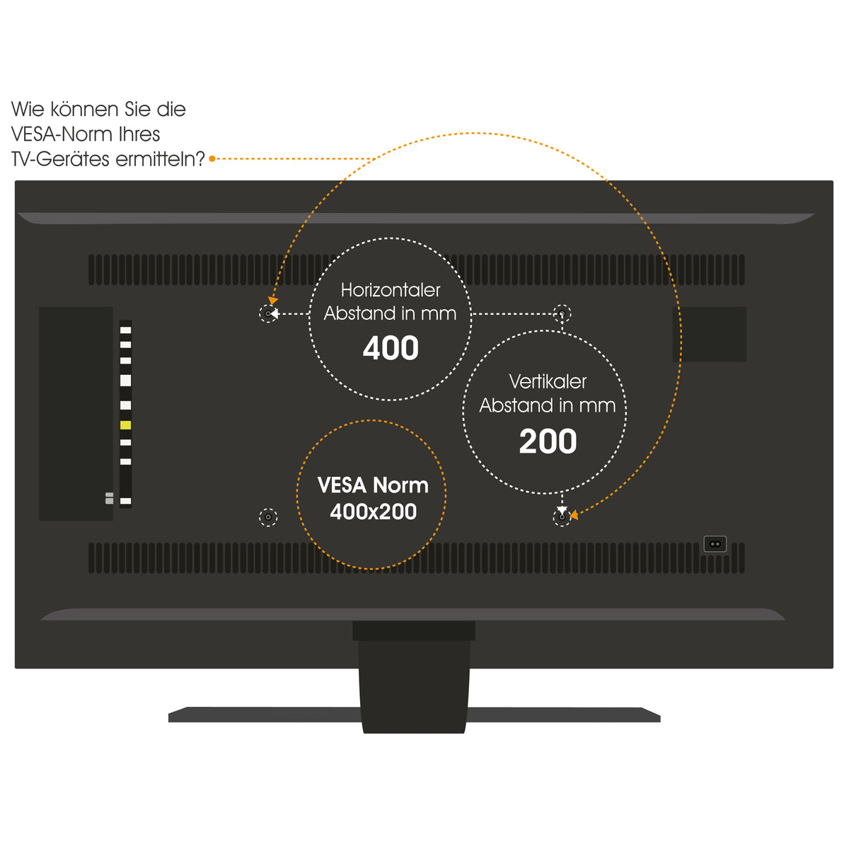 MyWall HP66 elektrischer TV Lift zum hochfahren & herunterlassen 17-32" Bildschirme (mit Fernbedienung, für 43-81cm TVs, max. 45kg Belastbarkeit)