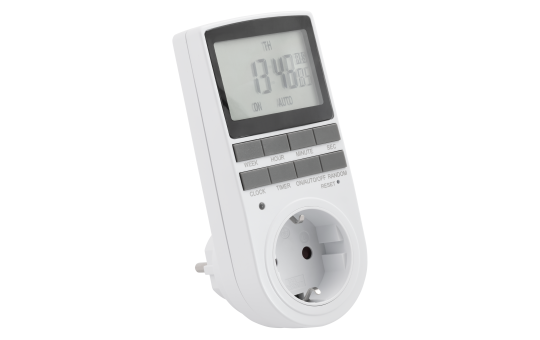 Digitale Zeitschaltuhr McPower ''WZ-10'' 10 Programme, 24Std Timer, 3680W