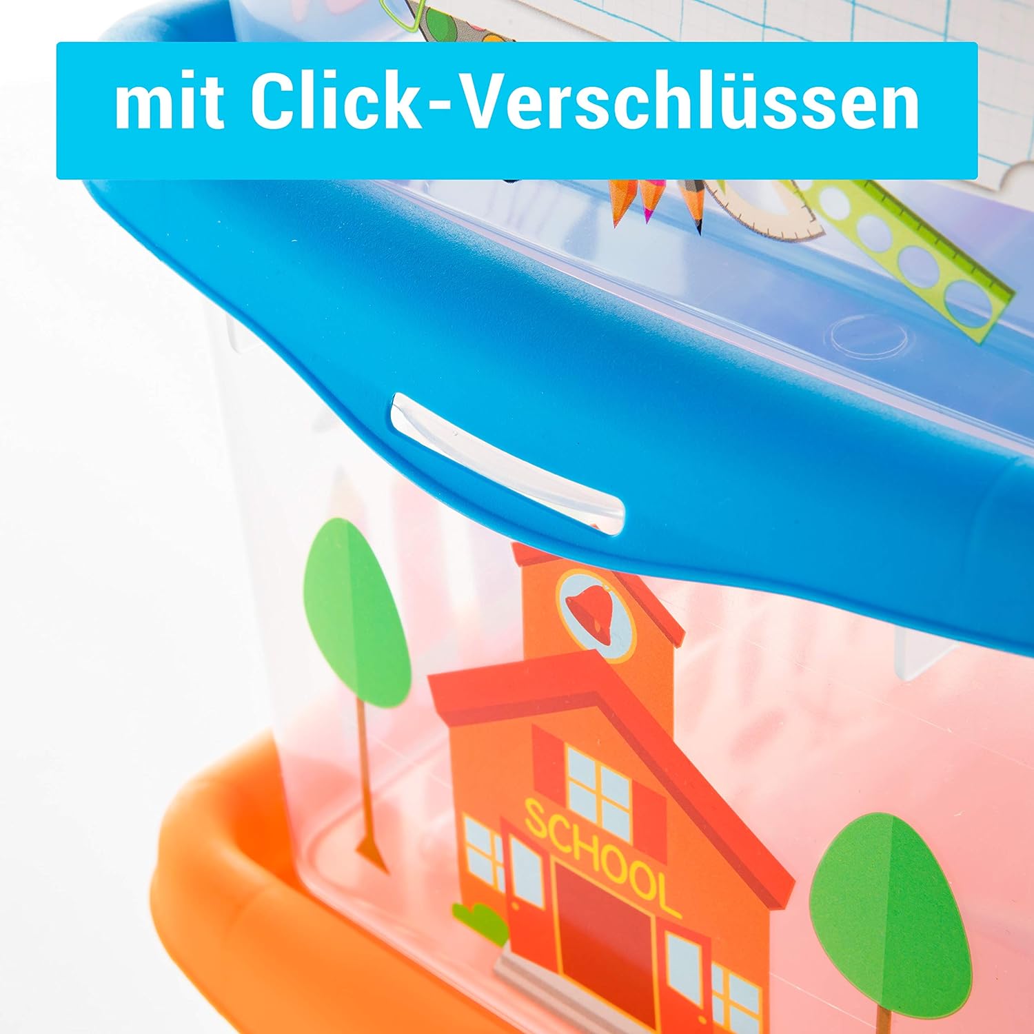 aufbewahrung kinderzimmer mit deckel Aufbewahrungsbox Kinder, 6 Stück Aufbewahrungsboxen, 4 l Kisten Aufbewahrung mit Deckel, Aufbewahrungsbox mit Deckel Kinder, Plastikbox mit Deckel,