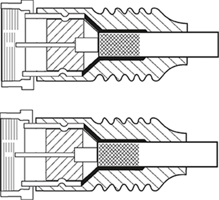 10m Flaches SAT Antennenkabel (80 dB), 2x Geschirmt, Wettergeschützt, Vergoldet, F-Stecker > F-Stecker (Vollständig Geschirmt)