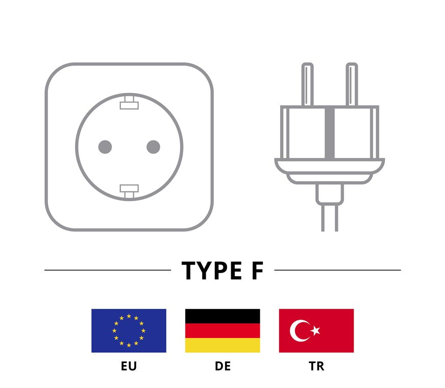 Goobay Netz-und Überspannungsschutz, Steckdosenadapter, Schutzkontaktsteckdose, weiß, 230 V, max. 3500 W
