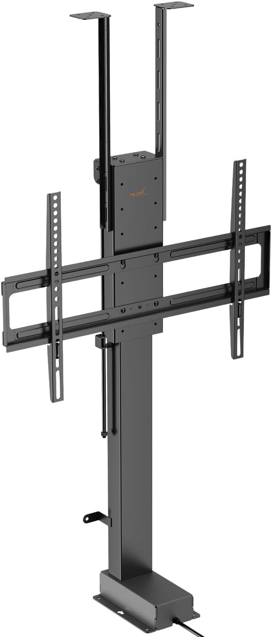 my wall TV Lift HP66-2L – Möbel- & Deckenmontage, Steuerung per Fernbedienung, App & Sprachbefehl (Alexa/Google), für 37"-65" (94-165 cm), bis 60 kg