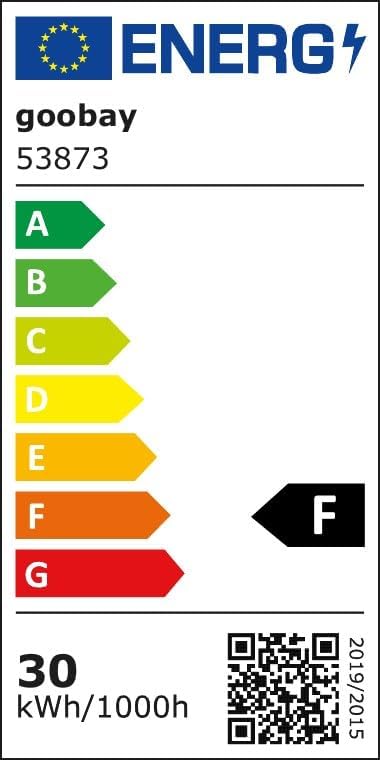 LED Strahler Außen 30W / Außenstrahler IP65 / Neutralweißes Licht 2550 lm/LED Scheinwerfer Fluter Wandmontage / IP65 Gartenstrahler / Weiß [Energieklasse F]