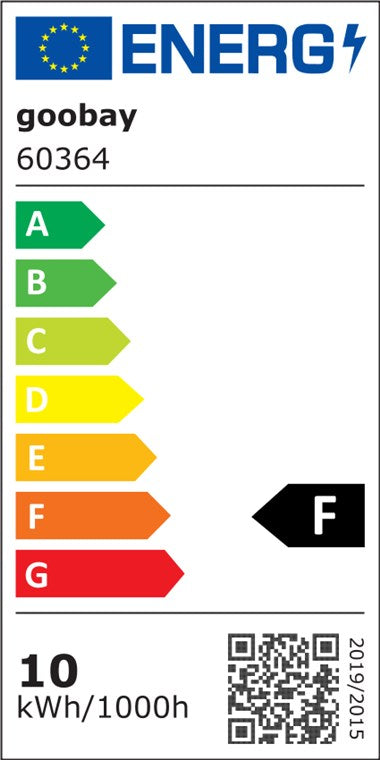 goobay LED Lupenleuchte mit Klemme / Lupenlampe aus Plastik / 10 W Leistungsaufnahme / Lichtstrom 800 lm / Betriebsspannung 230 V (AC) / Weiß [Energieklasse F]