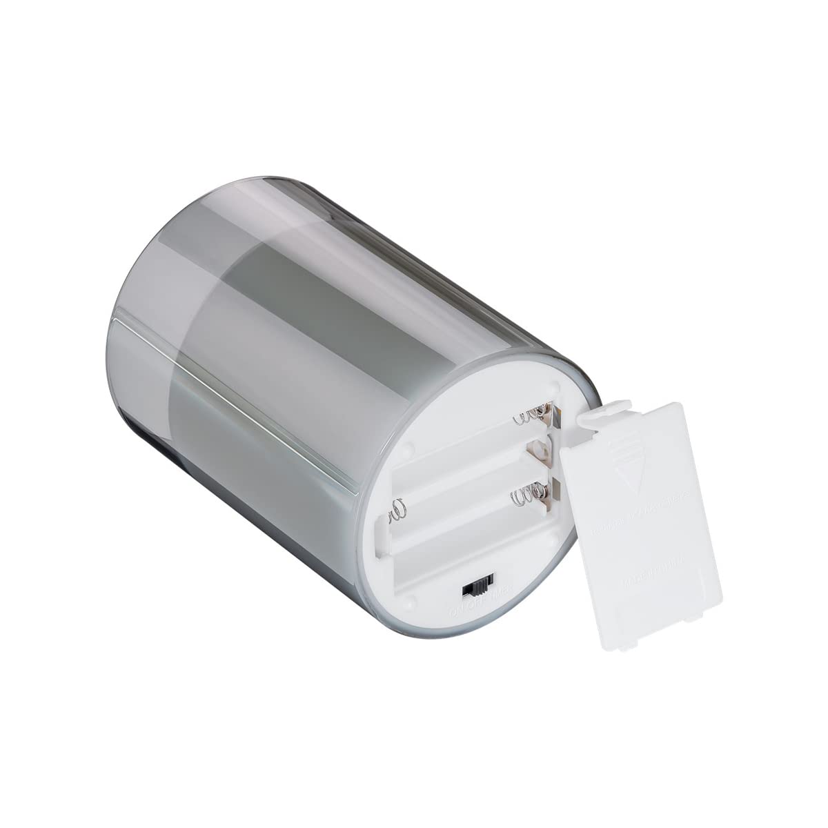 LED Echtwachskerze im Glas / 15cm hoch / Flammenlose Kerzen mit beweglicher Flamme / Batteriebetriebene Kerzen / LED Tisch Deko / LED-Kerzen mit Timer
